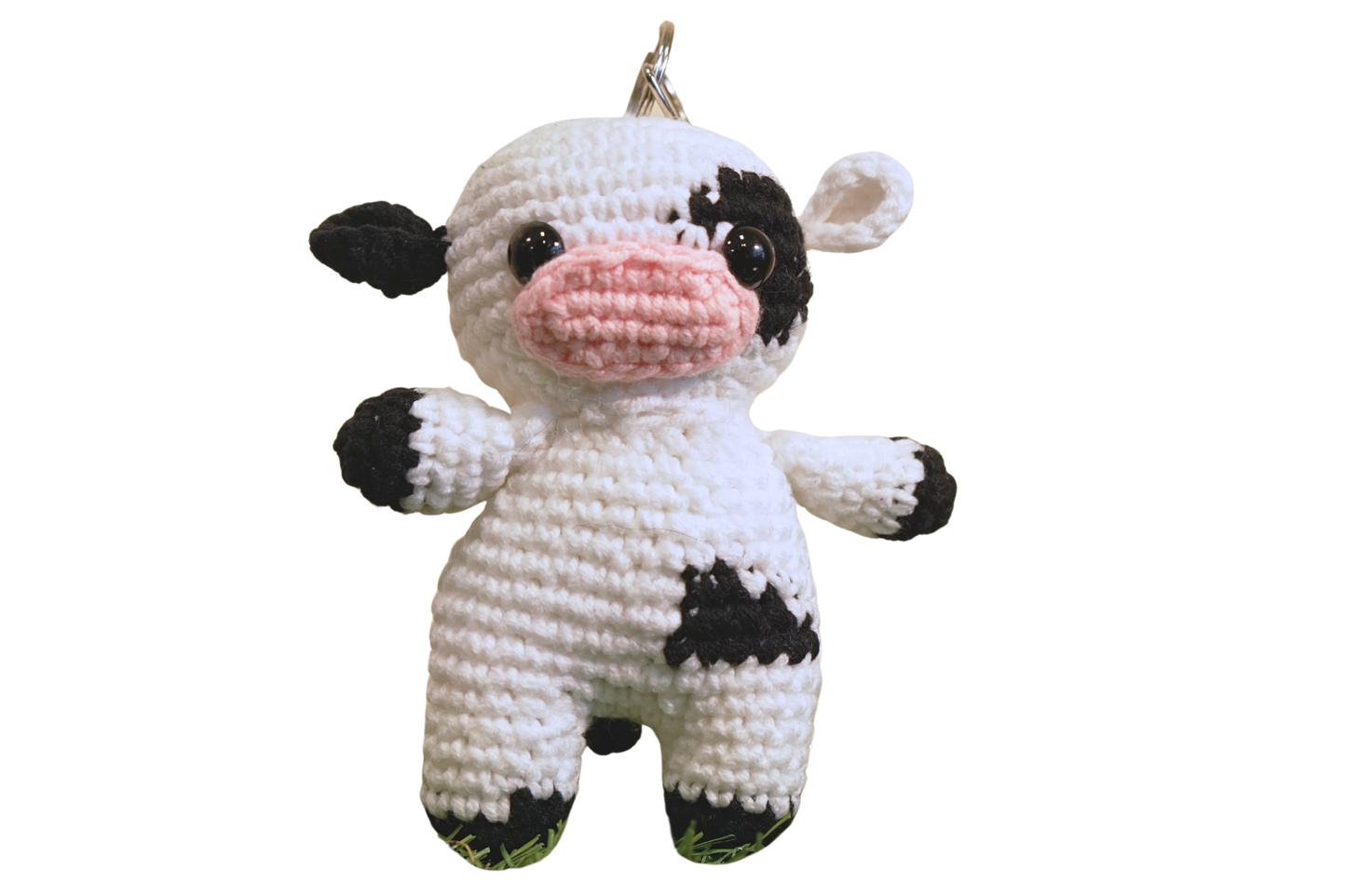 Bóínín Crochet Cow Charm