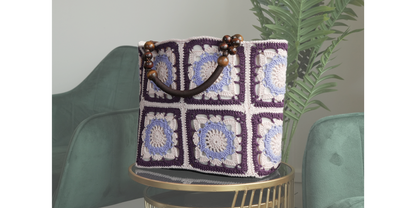Luna Lána Hand Crocheted Tote Bag