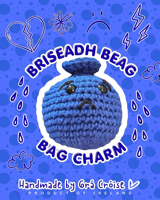 Briseadh Beag Blueberry Bag Charm
